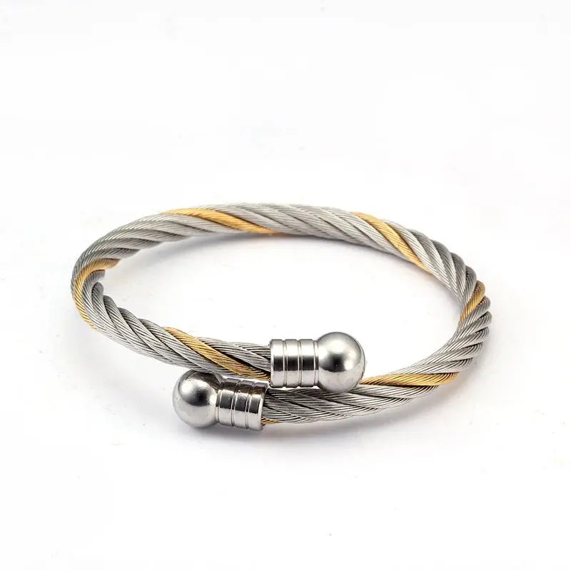 Kobe Braided Cuff Set — Bracelets