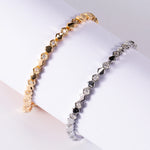 Comb Geometric Steel Bangle in 1 — Bracelets