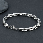 Renzo Rectangle Chain Bracelet — Bracelets