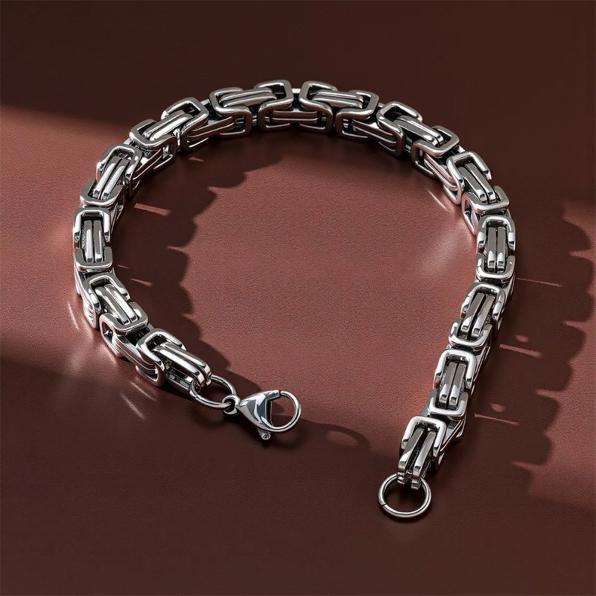 Renzo Chain Punk Bracelet in 1 — Bracelets