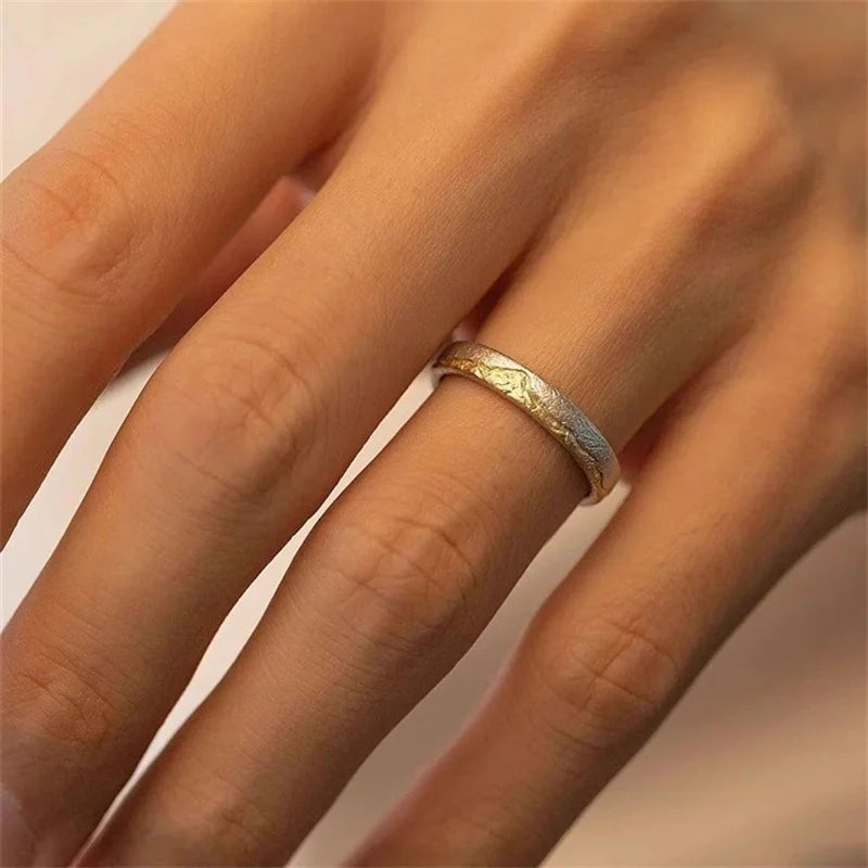 Atlas Sterling Mountain Ring — Rings