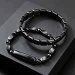 Onyx Stretch Stone Bracelet in 1 — Bracelets