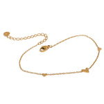 Amalfi Heart Chain Anklet in 1 — Anklets