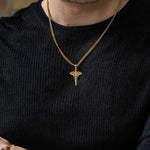 Hermes Serpent Wing Necklace — Necklaces