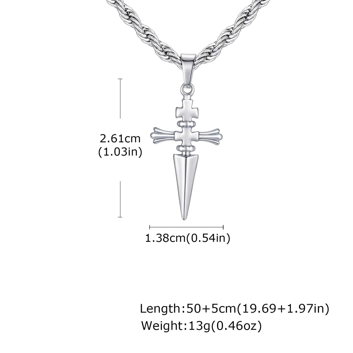 Kyoto Sword Pendant Necklace — Necklaces