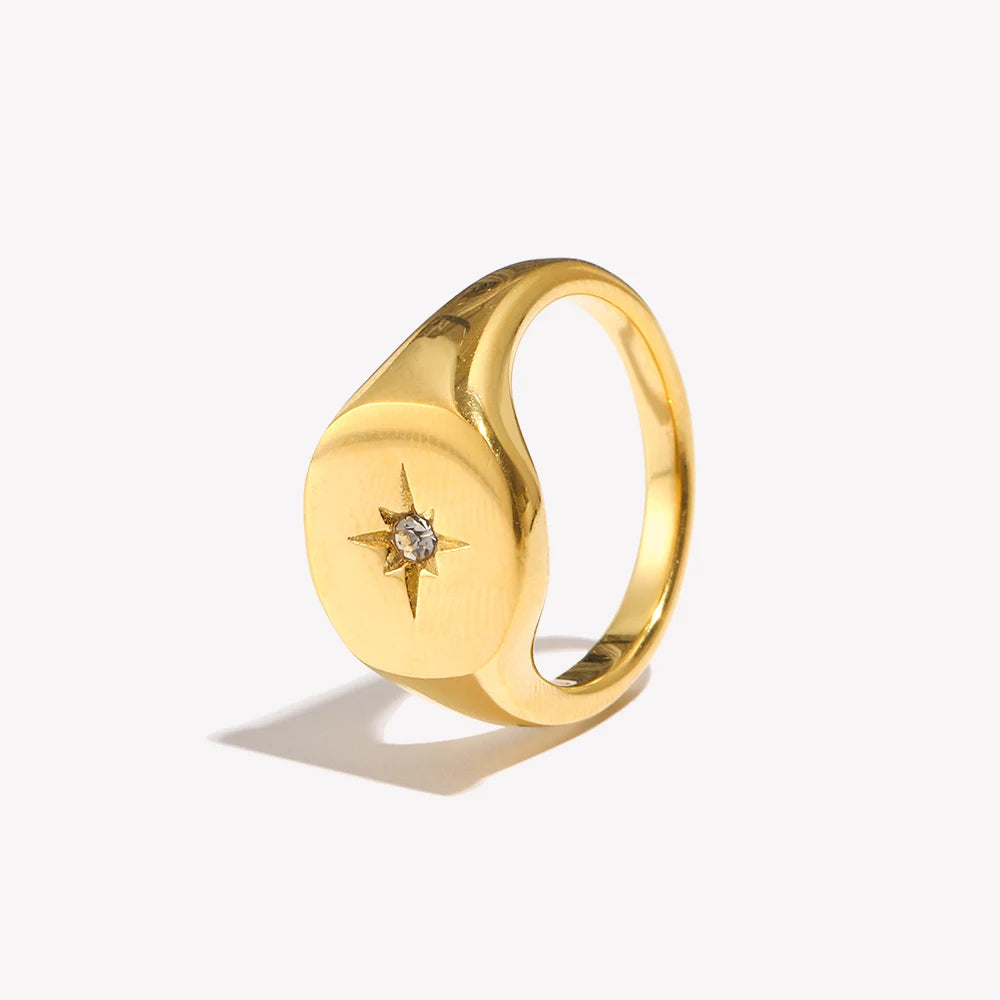 E.B.belle Aspect North Star Seal Ring — Loungewear