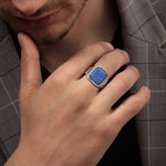Lazuli Men's Statement Ring — Rings