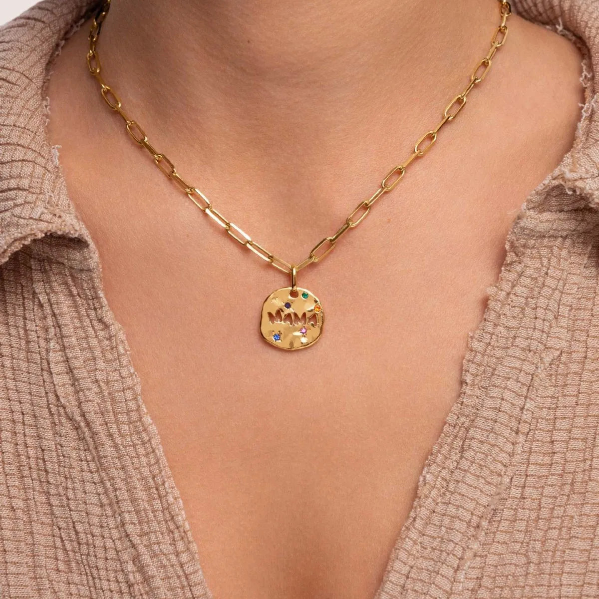 Soleil Guardian Pendant Necklace — Necklaces