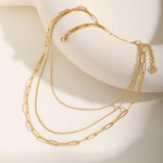Celeste Triple Layer Necklace Set — Jewelry Sets