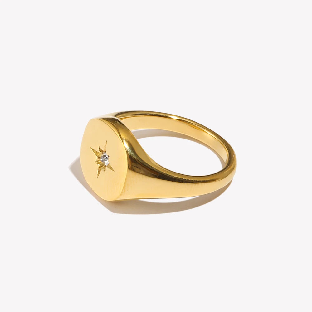 E.B.belle Aspect North Star Seal Ring — Loungewear