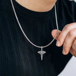 Hermes Serpent Wing Necklace — Necklaces