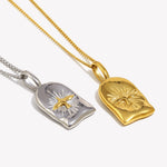 Soleil Vintage Sun Pendant — Necklaces