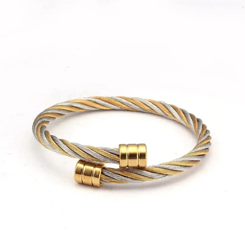 Kobe Braided Cuff Set — Bracelets