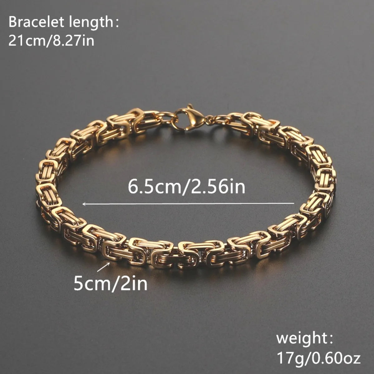 Renzo Chain Punk Bracelet — Bracelets