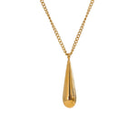 Cascade Drop Pendant Necklace in Camel — Necklaces