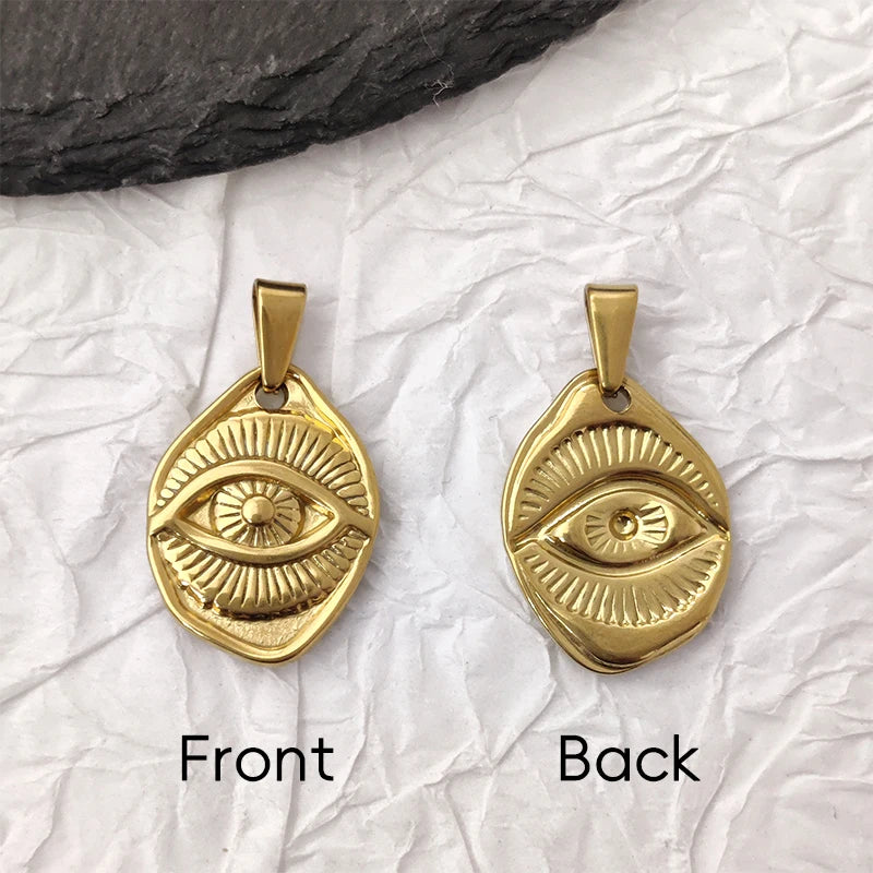 Cairo Evil Eye Pendant Necklace — Necklaces