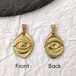Cairo Evil Eye Pendant Necklace — Necklaces