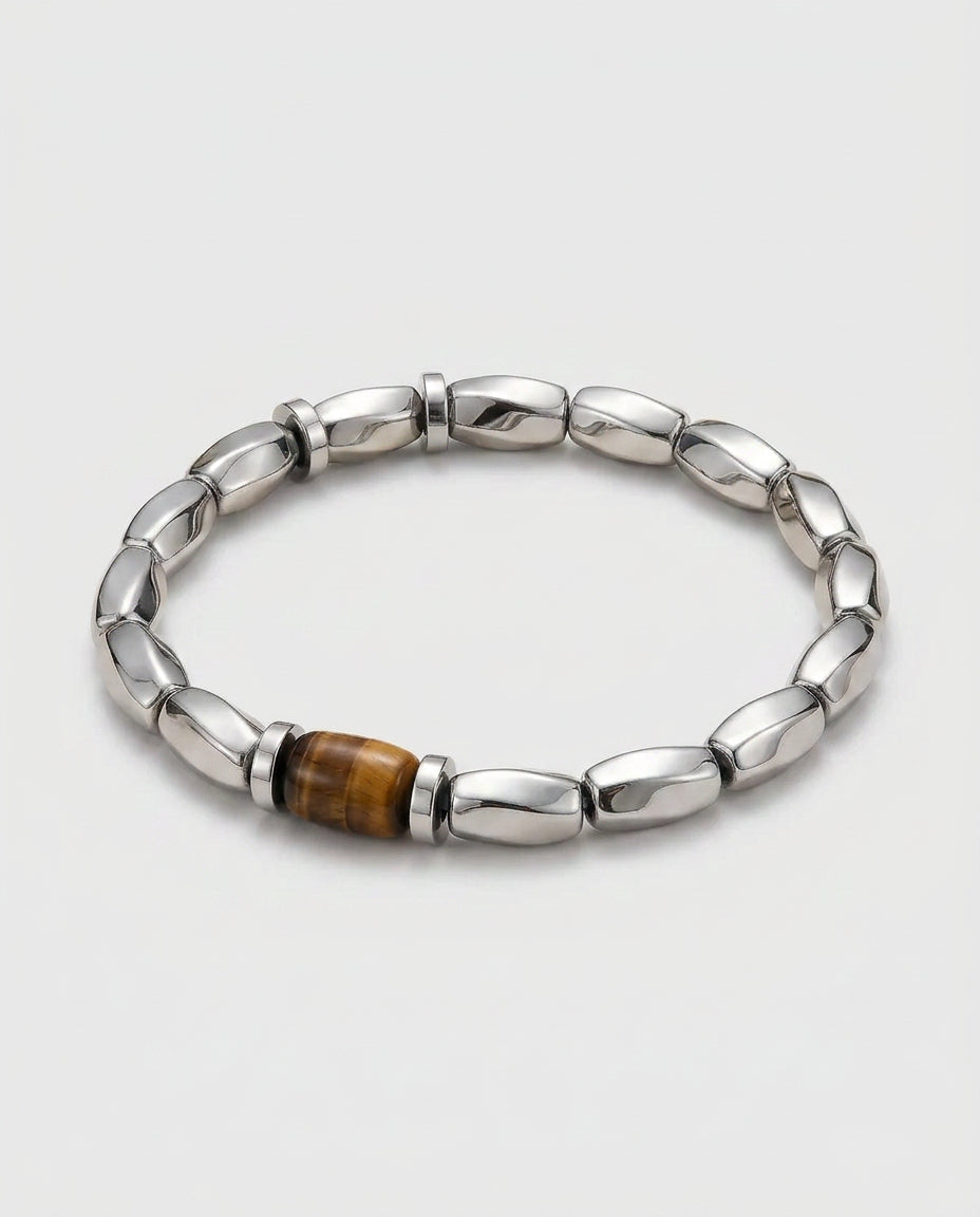 Milan Beaded Stone Bracelet