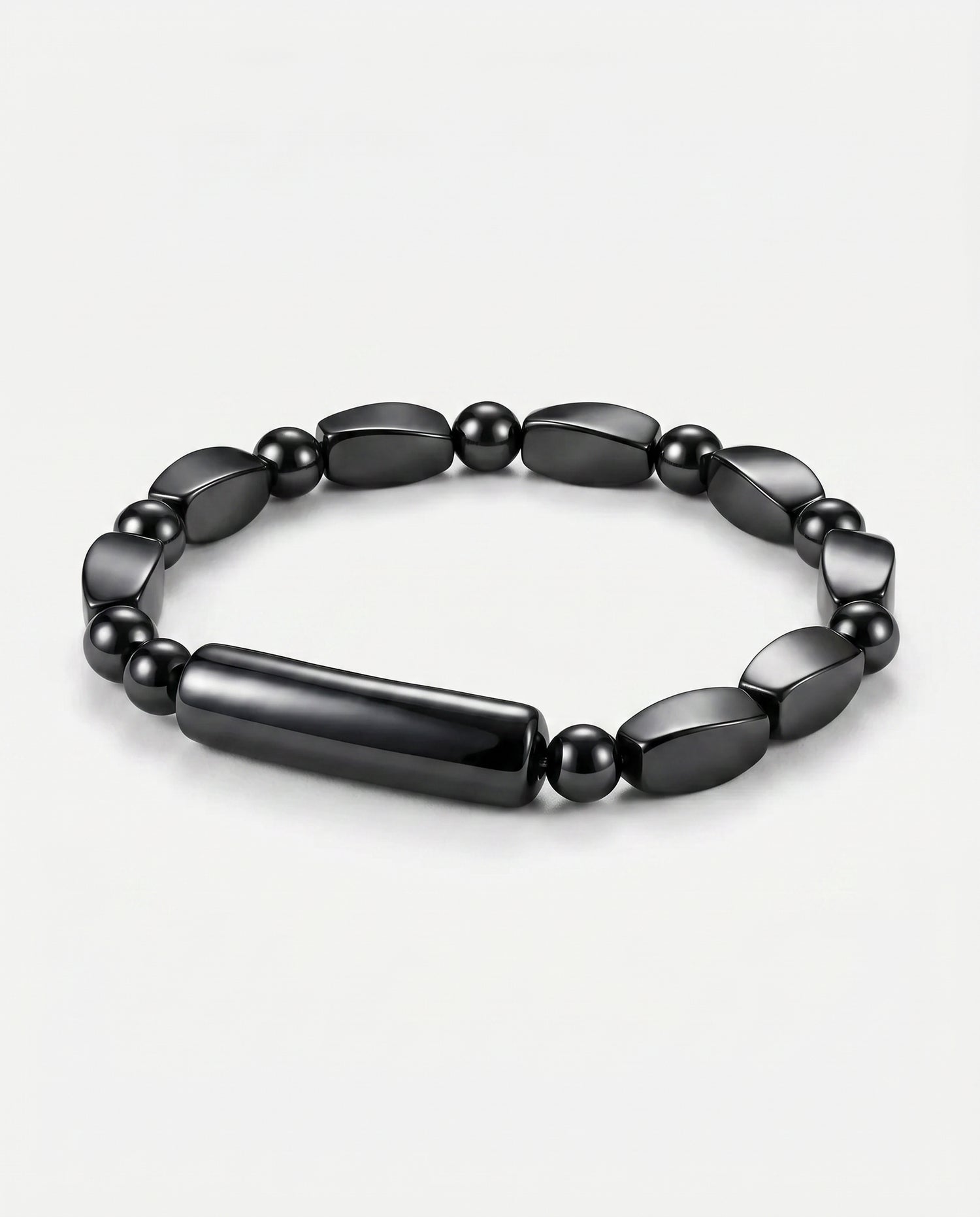 Onyx Stretch Stone Bracelet