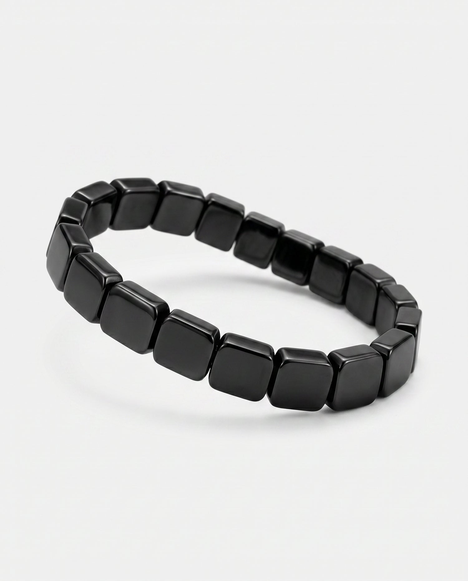 Onyx Stretch Stone Bracelet