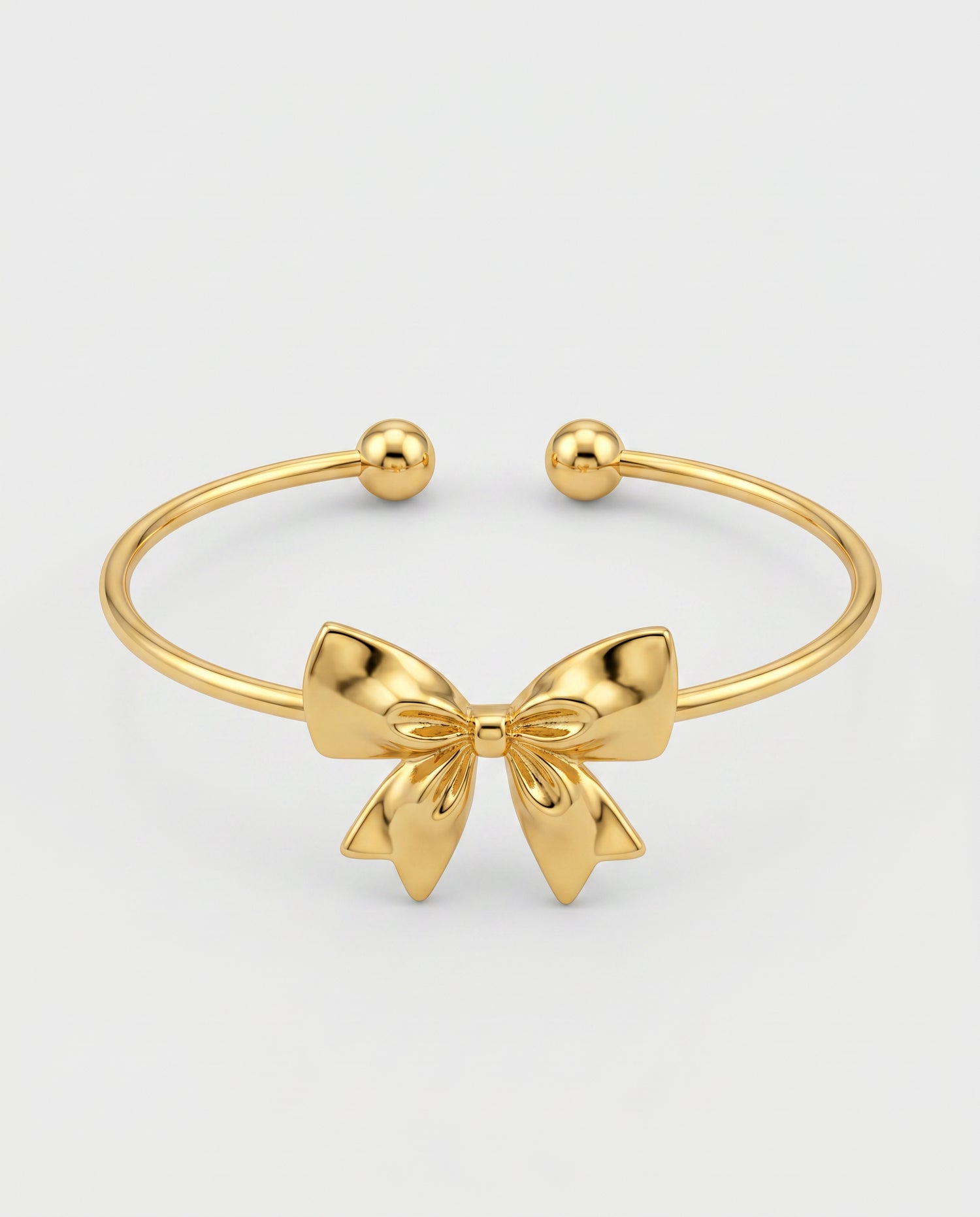 Bardot Bow Gold Bracelet