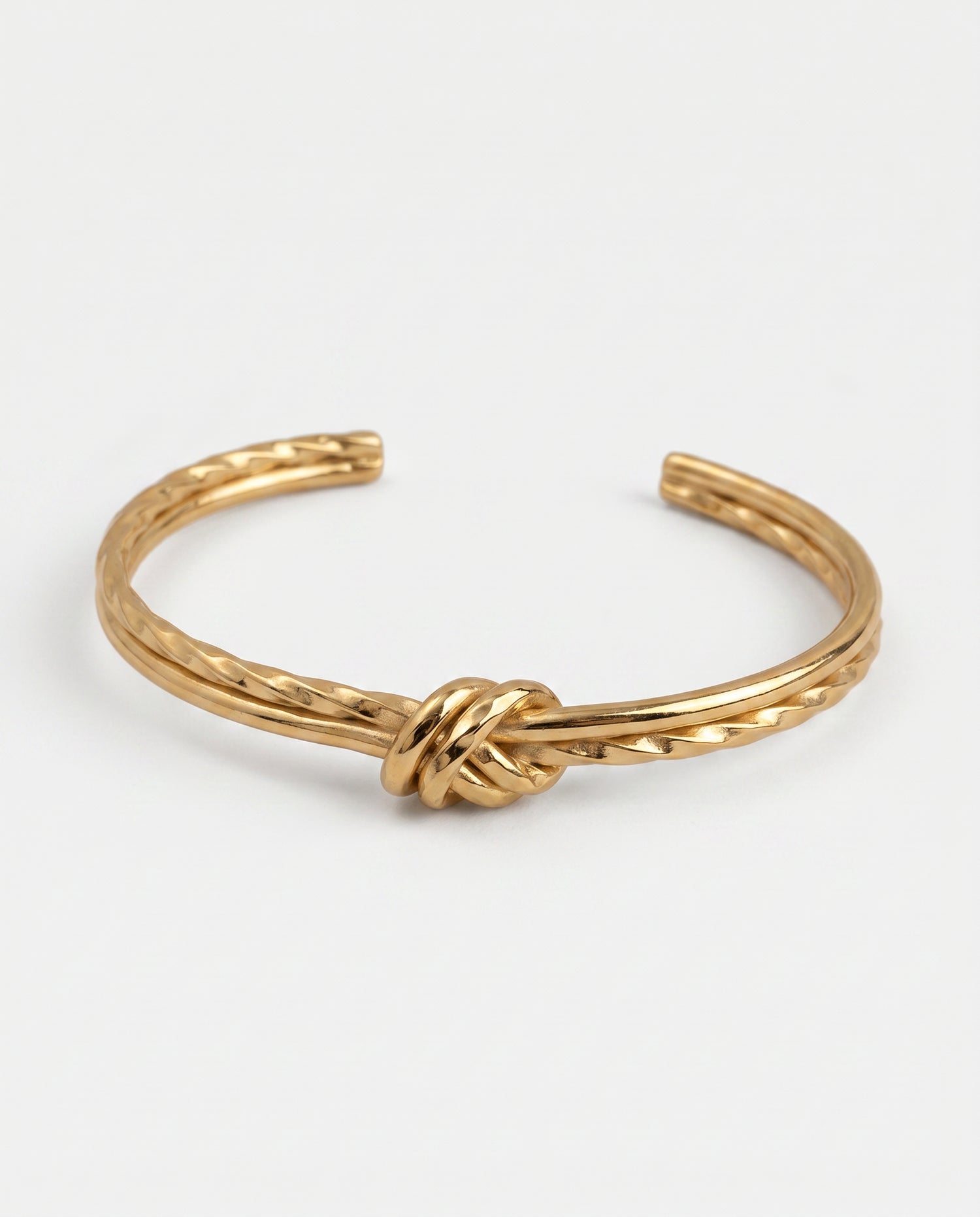 Halmstad Twisted Cuff Bangle