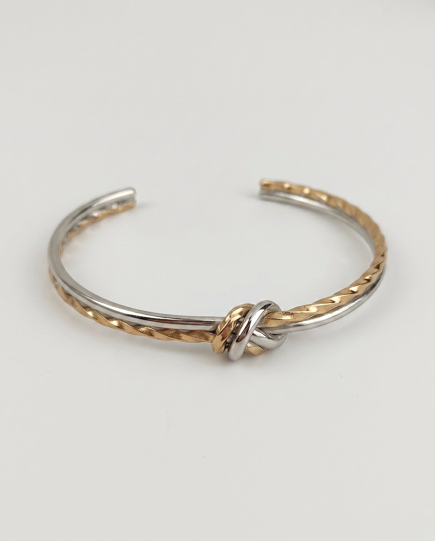 Halmstad Twisted Cuff Bangle