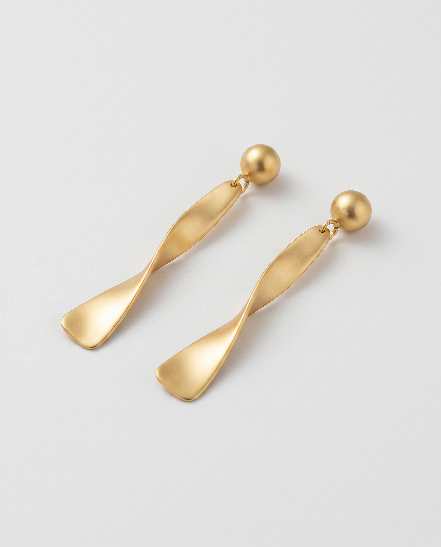 Twisted Drop Earrings