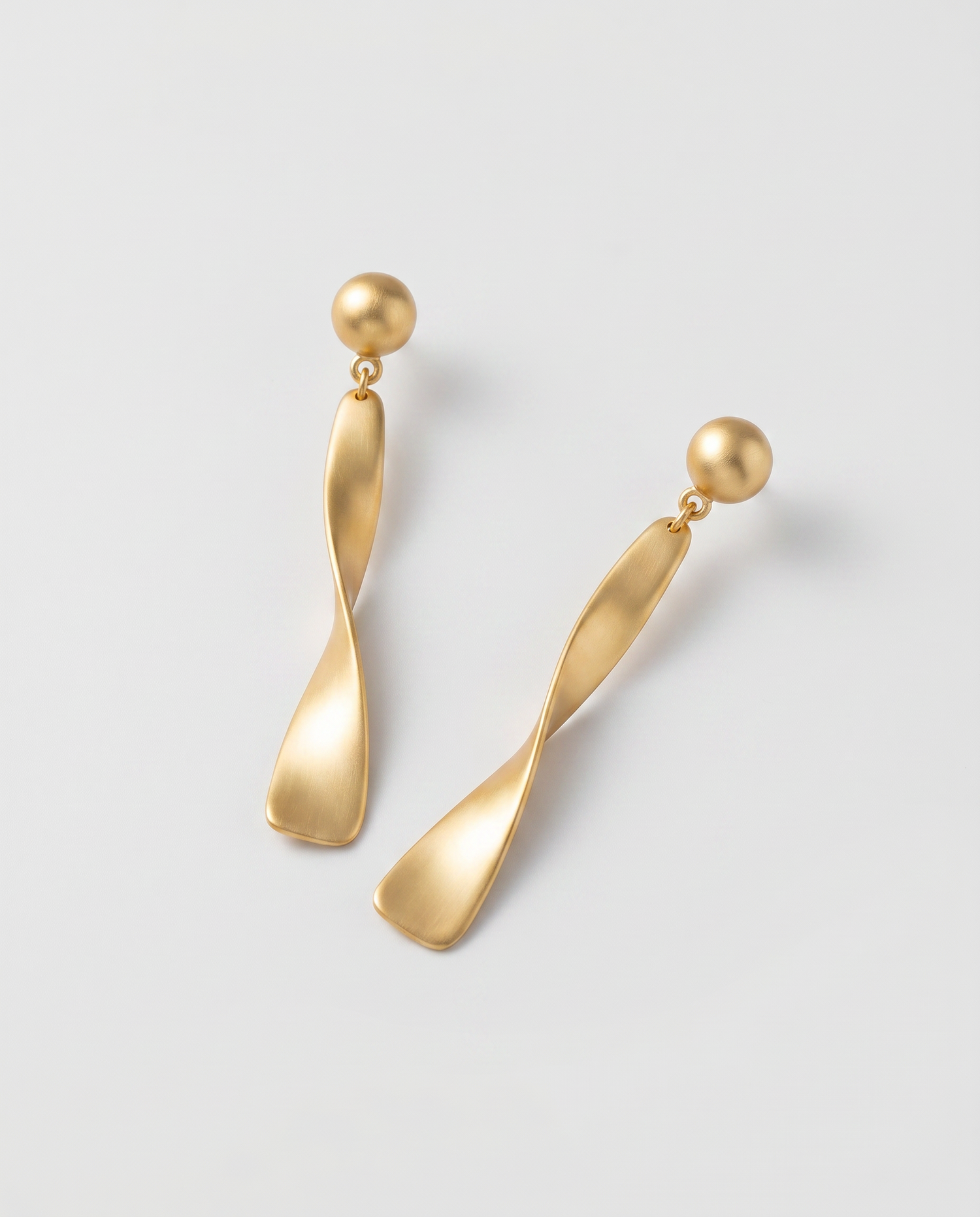 Twisted Drop Earrings