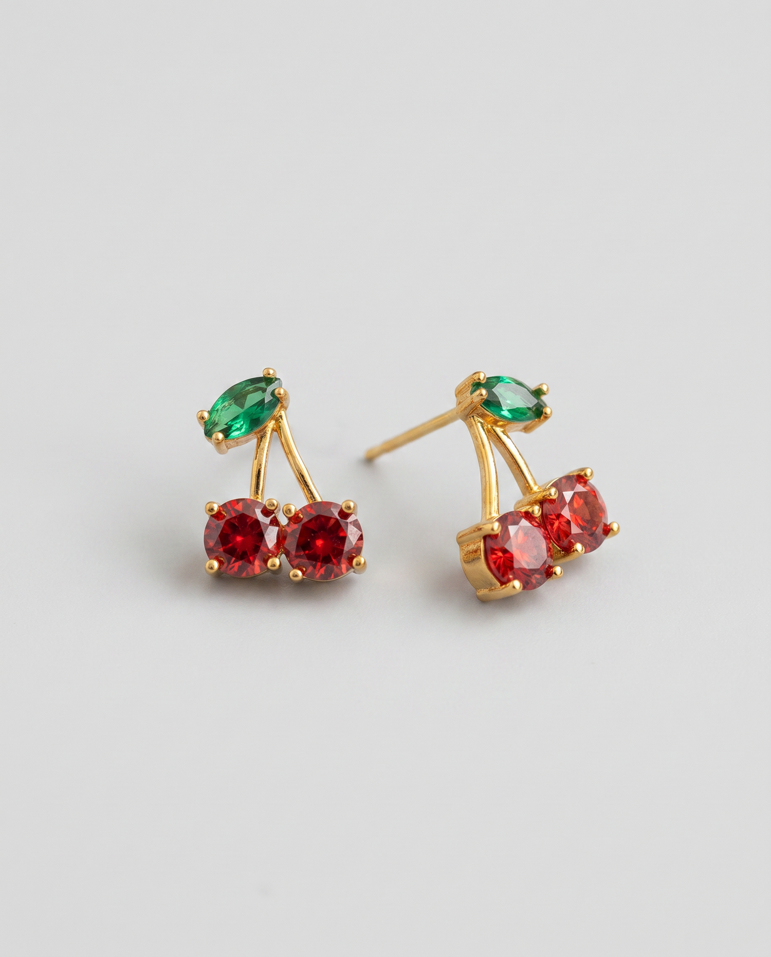 Sakura Cherry Stud Earrings
