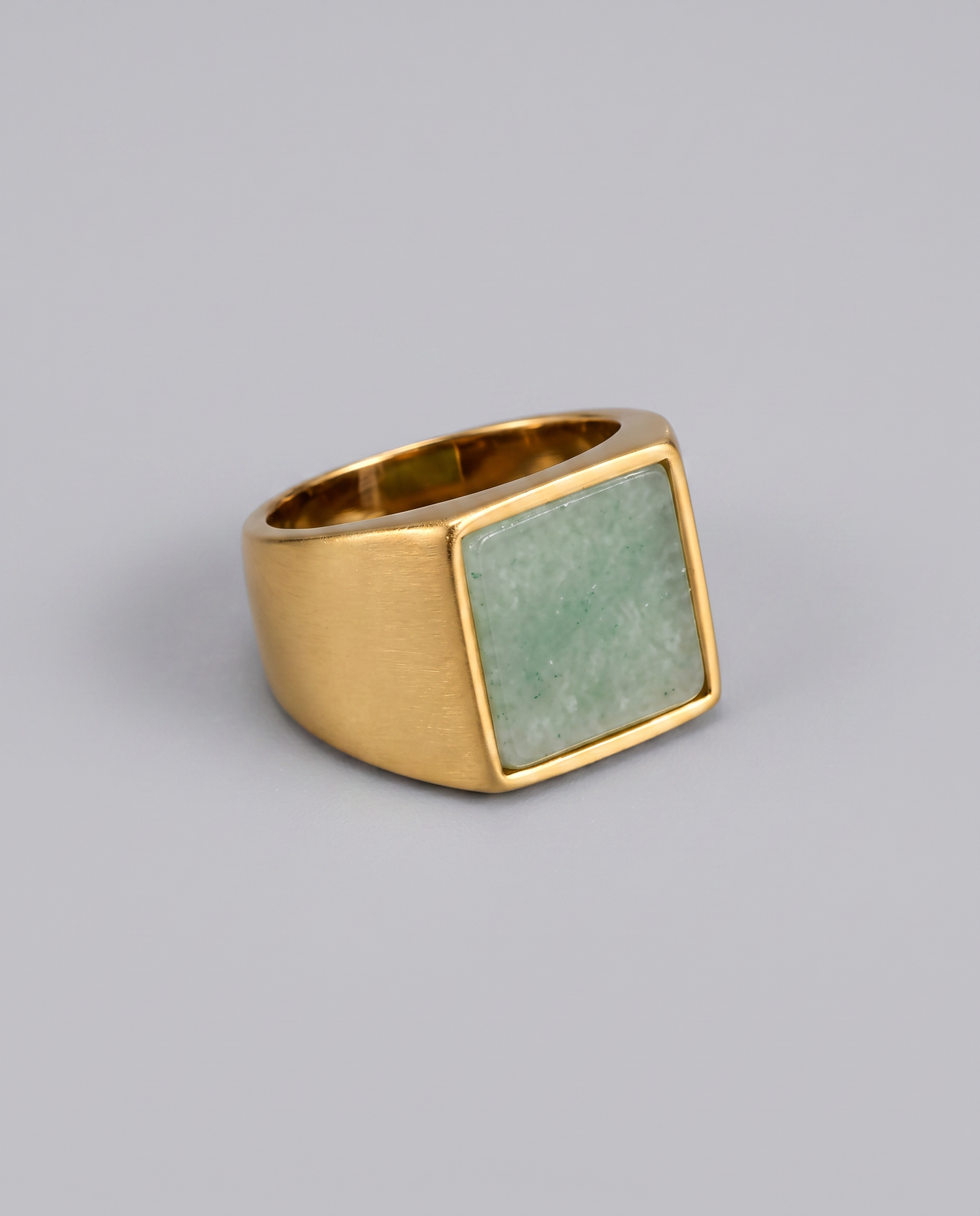 Desmond Square Stone Ring