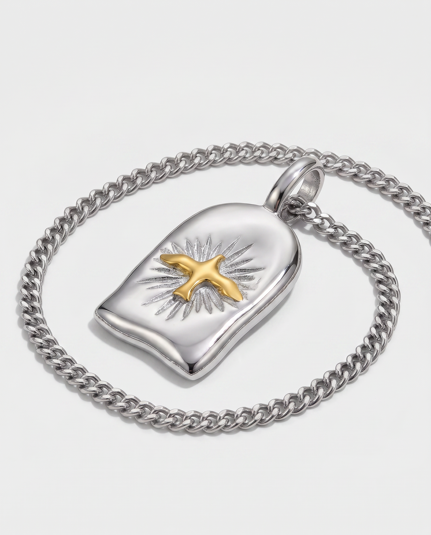 Soleil Vintage Sun Pendant