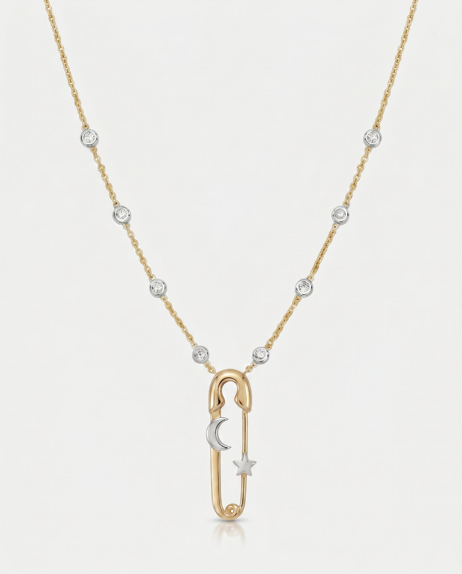 Luna Celestial Pin Necklace